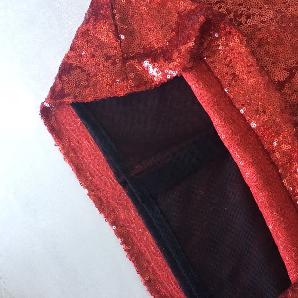 House of MuaMua red sequin top - Picture 6 of 10